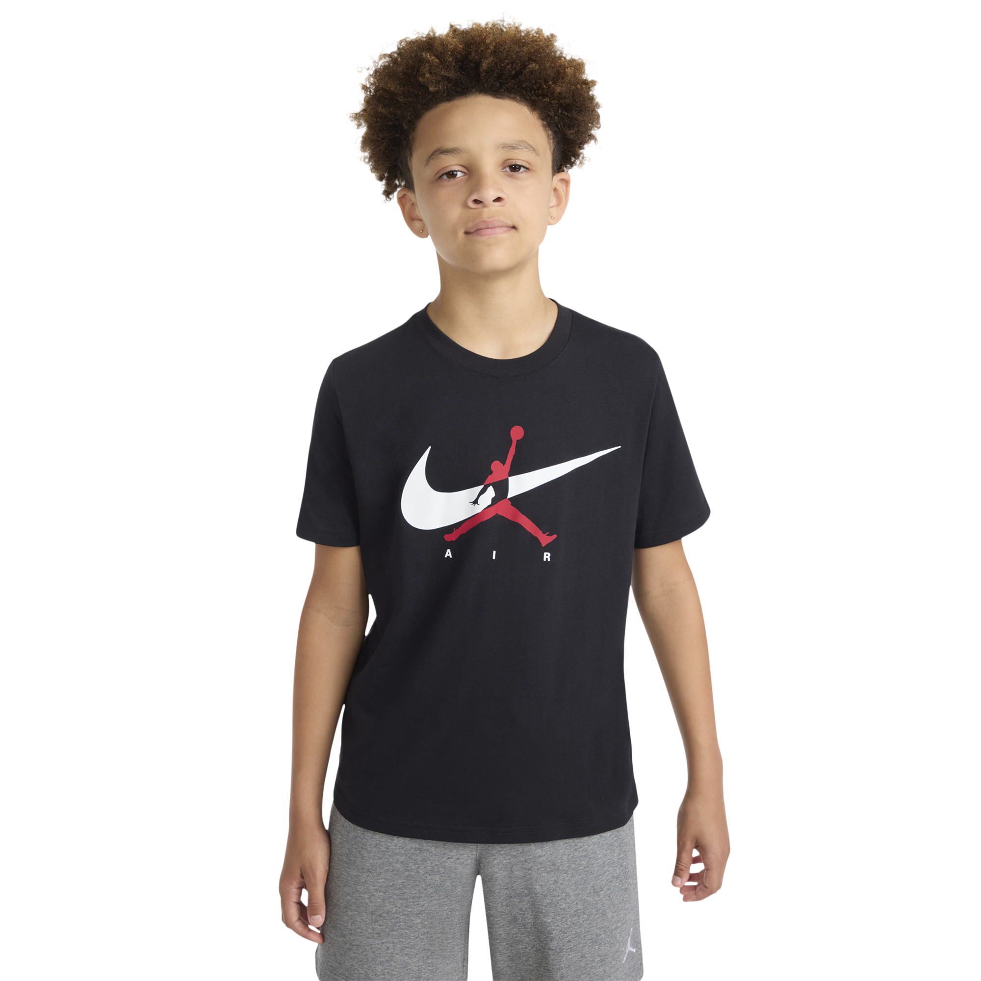 Jordan JUMPMAN 丿ースリーブ Tシャツ Jordan Jumpman Swoosh Intersection - Boys' Grade School | Foot