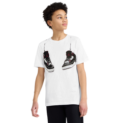 Boys' Grade School - Jordan AJ3 Shoe Strings  - White/Black