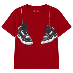 Boys' Preschool - Jordan AJ3 Shoe Strings  - Red/Black