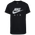 Nike Air Logo T-Shirt - Boys' Grade School Black/Silver