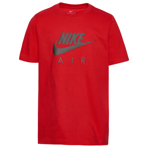 

Boys Nike Nike Reflective T-Shirt - Boys' Grade School Red/Black Size S