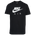 Nike Air Logo T-Shirt - Boys' Grade School Black/White