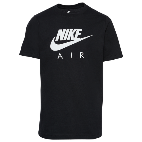 

Boys Nike Nike Reflection T-Shirt - Boys' Grade School Black/White Size L