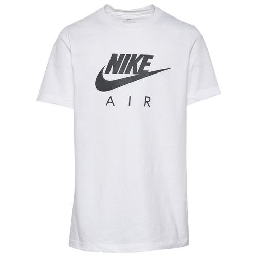 

Nike Boys Nike Reflective T-Shirt - Boys' Grade School White/Black Size M