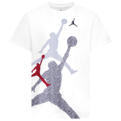 Boys' Preschool - Jordan Gradient Stacked Jumpman Short Sleeve T-Shirt  - Multi/White