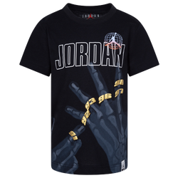Boys' Grade School - Jordan Roadtrip X-Ray Short Sleeve T-Shirt  - Black/Multi