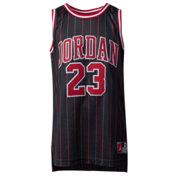 Boys' Grade School - Jordan AJ 23 AOP Jersey  - Black/Red