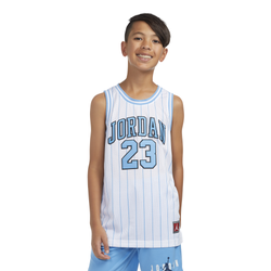 Boys' Grade School - Jordan AJ 23 AOP Jersey  - University Blue/White