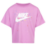 Nike SS Boxy T-Shirt - Girls' Preschool Pink
