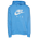 Nike Just Do It Hoodie  - Men's Carolina/White