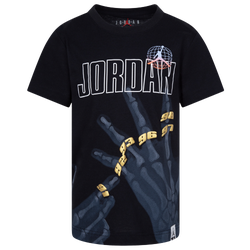 Boys' Preschool - Jordan Roadtrip X-Ray Short Sleeve T-Shirt  - Black/Multi