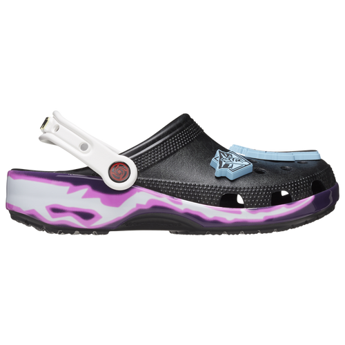 Crocs Mens  Classic Clogs Jujutsu Kaisen In Purple/black