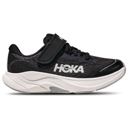 Boys' Preschool - HOKA Rincon 4 - Black/White