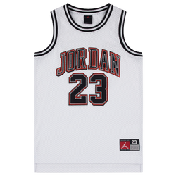Boys' Grade School - Jordan 23 Jersey  - White/Red