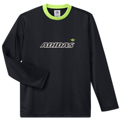 Garçons, Scolaire - adidas T-shirt à manches longues de soccer - Volt/Noir