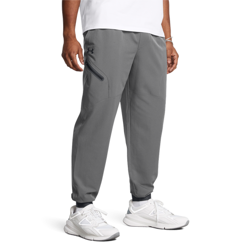 

Under Armour Mens Under Armour Unstoppable Woven Joggers - Mens Castlerock/Black Size S