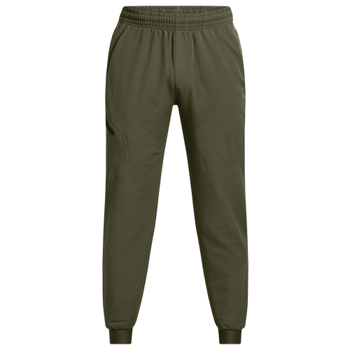 

Under Armour Mens Under Armour Unstoppable Woven Joggers - Mens Marine Od Green/Black Size M