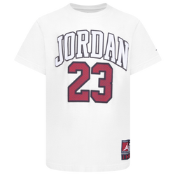 Boys' Preschool - Jordan Practice Flight T-Shirt - White/Red