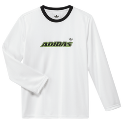 Garçons, Scolaire - adidas T-shirt à manches longues de soccer - Noir/Blanc