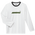 adidas T-shirt à manches longues de soccer - Garçons, Scolaire Noir/Blanc