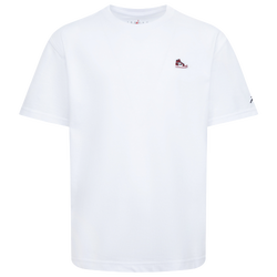 Boys' Grade School - Jordan AJ 1 Patch T-Shirt  - White/Black