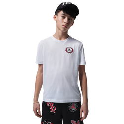 Boys' Grade School - Jordan Overtime Short Sleeve T-Shirt  - Multi/White