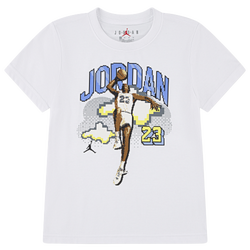 Boys' Preschool - Jordan Air Digi T-Shirt  - White/Multi