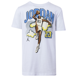 Boys' Grade School - Jordan Air Digi T-Shirt  - Multi/White