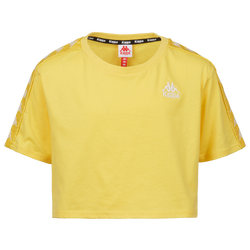 Girls' Grade School - Kappa Banda Crop Top  - Yellow