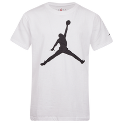 Boys' Grade School - Jordan Graphic T-Shirt  - White/Black