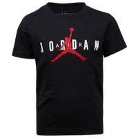 Jordan Air Stretch T-Shirt Black/White/Gym Red
