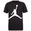 Jordan Graphic T-Shirt - Boys' Preschool Black/White