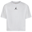 Jordan Core T- Shirt - Girls' Grade School White/Black