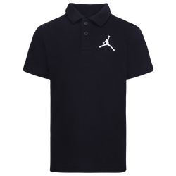 Boys' Preschool - Jordan Take Flight Jumpman Air Polo - Black/White