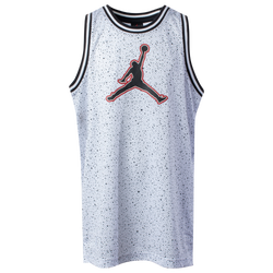Boys' Grade School - Jordan Play Off Speckle Jersey  - White/Multi