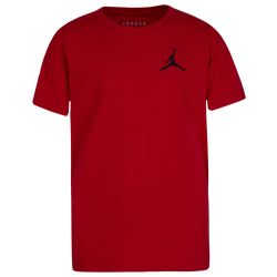 Boys' Grade School - Jordan Jumpman Air EMB T-Shirt  - Black/Red