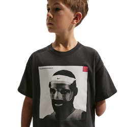 Boys' Grade School - Nike Lebron M90 T-Shirt  - Off Noir/Multi