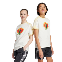 Boys' Grade School - adidas Originals Minecraft GFX T-Shirt  - White/Multi