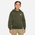 Nike NSW Club LBR Fleece Hoodie - Boys' Grade School Olive/White