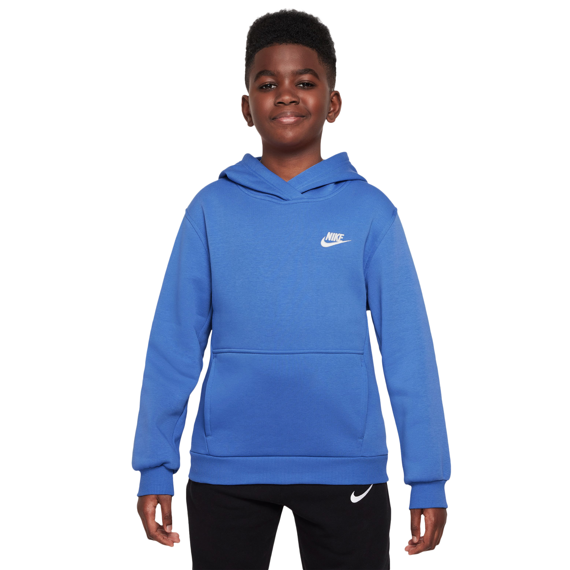 Nike NSW Club HBR Fleece Hoodie - Boys' Grade School | Foot Locker