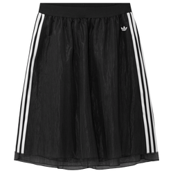 Girls' Grade School - adidas Long Skirt  - Black/White