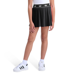 Filles, Scolaire - adidas Jupe-short en filet - Black/White