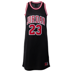Girls' Grade School - Jordan 23 Jersey Dress  - Gym Red/Black