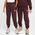 Nike NSW Club LBR Fleece Joggers  - Boys' Grade School Burgundy/White