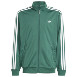 Boys' Grade School - adidas Firebird Lo Track Top  - Green/White