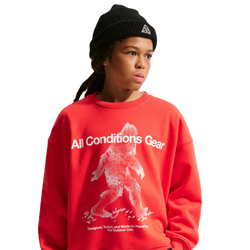 Garçons, Scolaire - Nike Sweat en molleton Yeti à col rond et motif graphique - 