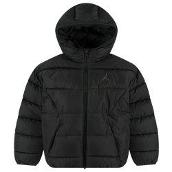 Boys' Grade School - Jordan Brooklyn Puffer Jacket  - White/Black