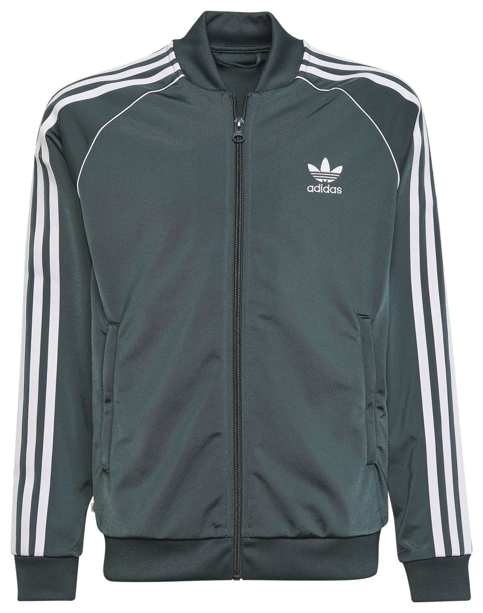 Adidas superstar on sale track jacket grey