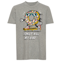 Boys' Grade School - LCKR Donut Graphic T-Shirt  - Gray