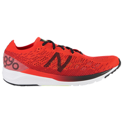 Men's - New Balance 890 V7 - Energy Red/Black/Bleached Lime Glow
